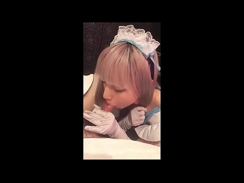 ❤️ Ídolo japonês [mayuka], roupa de empregada francesa, parte 1, broche e masturbação com loção ❤️❌ Porno vídeo em nós